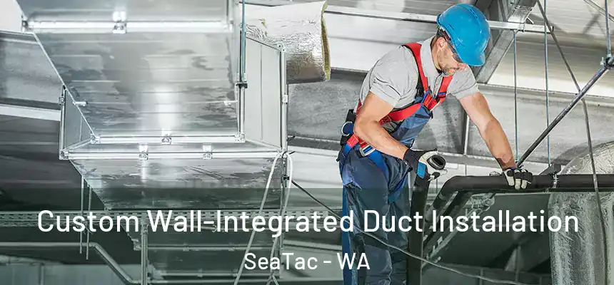 Custom Wall-Integrated Duct Installation SeaTac - WA